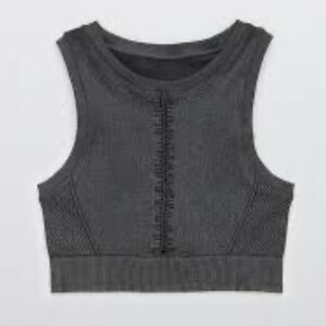 OFFLINE By Aerie Seamless Macrame Longline Sports Bra